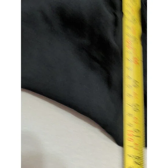 Rhea Womens Small/Medium Black Maxi Dress Sleeveless Deep V Neck Empire Waist - Picture 10 of 10